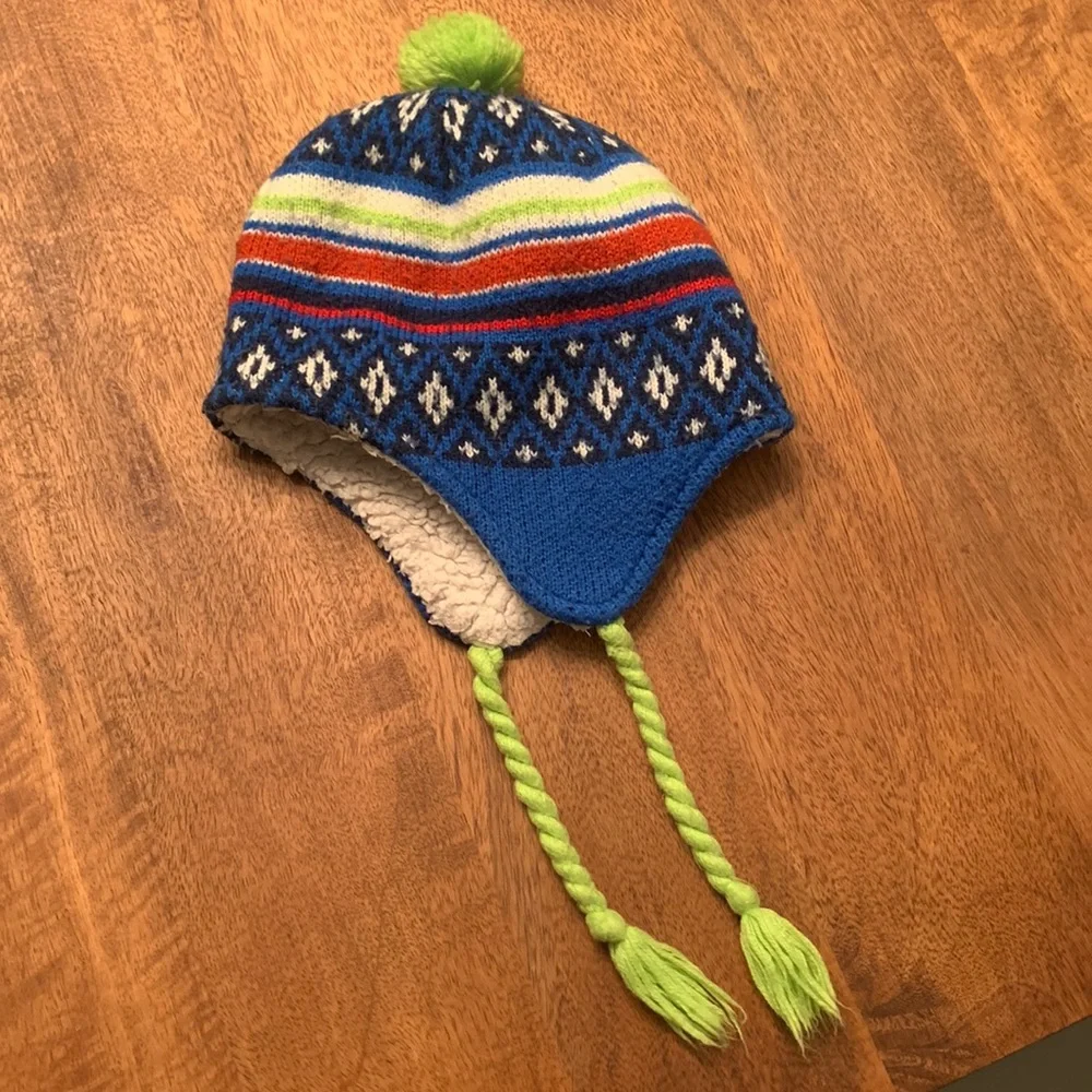 Land’s End , Fleece lined, beanie/hat! Size M/L